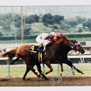 Bill Shoemaker Signed 8x10 Photo