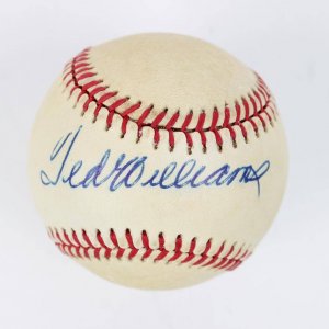 Ted williams signed baseball 8