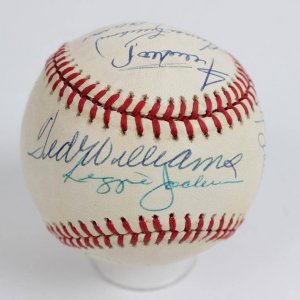 500 Home Run Club Multi-Signed ONL (White) Baseball 11 Autographs Incl. Mickey Mantle
