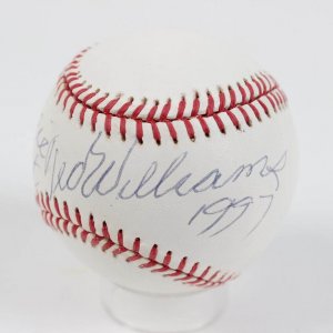 Boston Red Sox - Ted Williams Signed & Dated "1997" OAL (Brown) Baseball (Pers.)