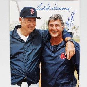 Boston Red Sox Ted Williams & Carl Yastrzemski Signed 8x10 Photo