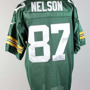 Jordy Nelson Packers Signed Home Jersey