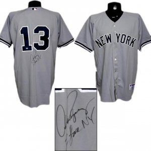 Alex Rodriguez Signed "I Love NY" Yankees Jersey (with A-Rod Hologram)