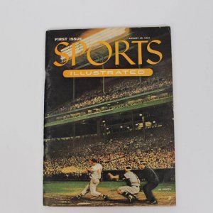 First Issue of "Sports Illustrated" w/ 27 Card Insert