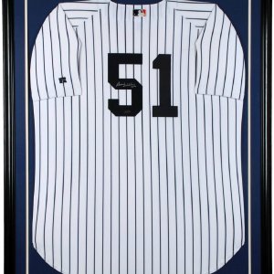 New York Yankees - Bernie Williams Signed Jersey Display (Steiner Holo)