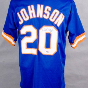 New York Mets - Howard Johnson Signed Jersey