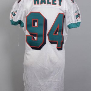 2001 Miami Dolphins - Jermaine Haley Game-Worn Jersey