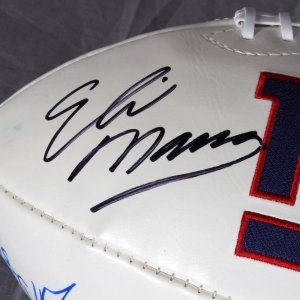 2012 New York Giants Team-Signed Football