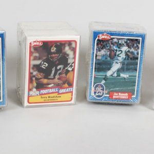 1988 & 1989 Swell Football Hall of Fame Greats Card Set Lot of (6)