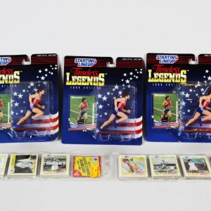 Bruce Jenner Starting Lineup & 1984 Olympic Cards
