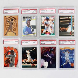Mega Lot (39) PSA Graded 8, 9 & 10 Sports Cards Rookies, HOFers - Frank Thomas, Mike Piazza, Ken Griffey, Jr. etc.