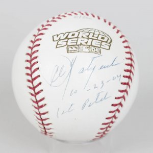 Boston Red Sox Carl Yastrzemski Signed Official 2004 W.S. Baseball
