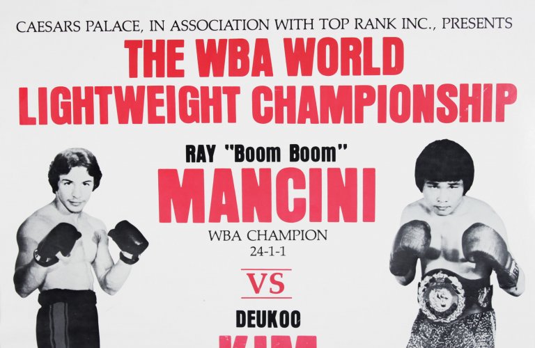 November 13, 1982 - Ray Boom Boom Mancini vs. Deukoo Kim ...