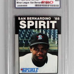 1988 Best Platinum - San Bernardino Spirit - Ken Griffey. Jr. Rookie Card (#1)