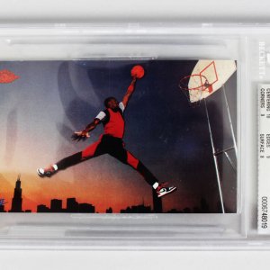 1985 Nike - Chicago Bulls Michael Jordan Rookie Card (#2) Graded BGS NM-MT+ 8.5