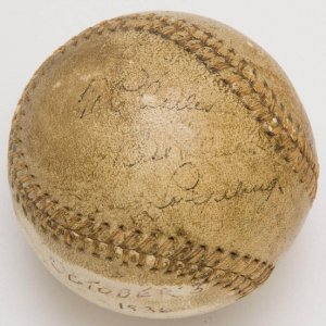 Lou Gehrig Home Run Ball