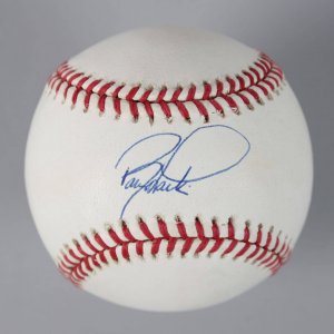 Cincinnati Reds - Barry Larkin Signed ONL Baseball - COA JSA