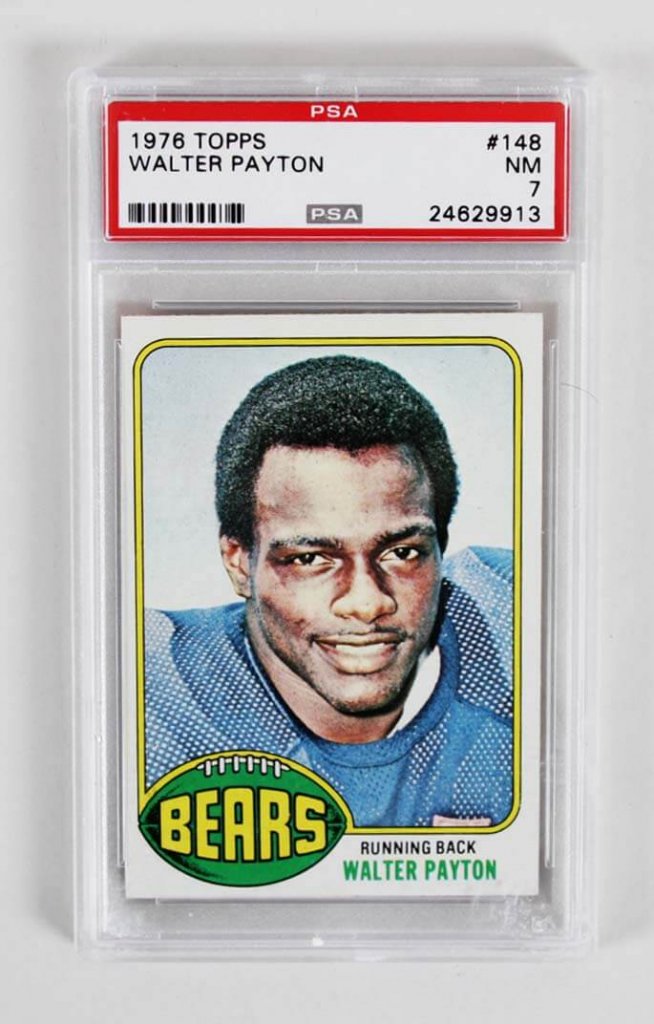 1976 TOPPS WALTER PAYTON ROOKIE CARD PSA GRADED NM 7 Memorabilia Expert