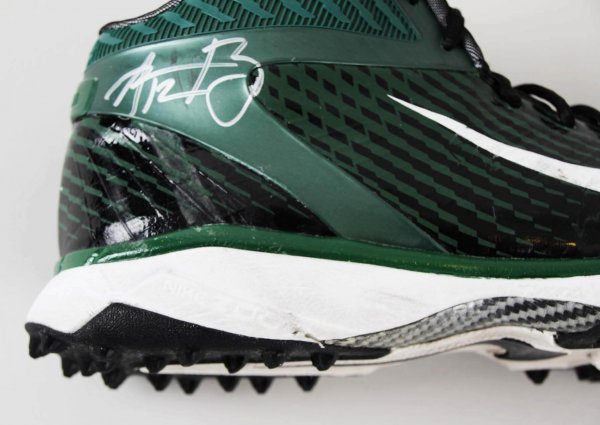 2014 Aaron Rodgers Game-Worn, Signed Green Bay Packers Cleats - JSA Full LOA | Memorabilia Expert