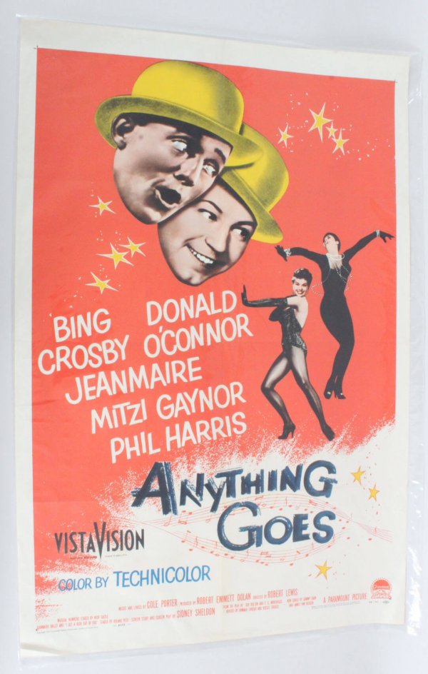 Anything Goes Movie Poster One Sheet – Memorabilia Expert