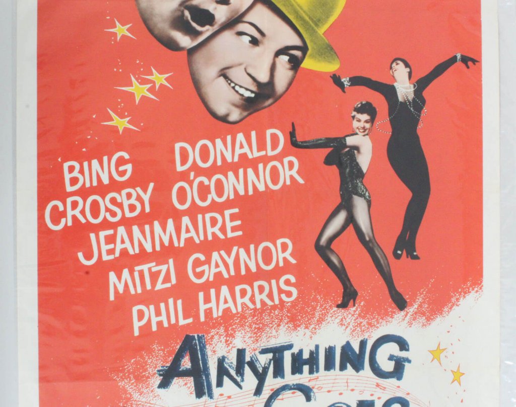 Anything Goes Movie Poster One Sheet – Memorabilia Expert