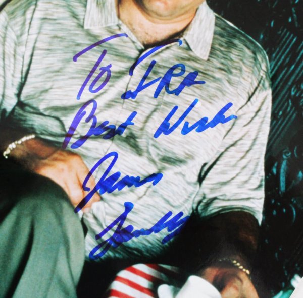 James Gandolfini Signed Photo Spranos COA JSA Memorabilia Expert