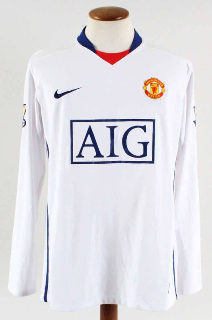 2009 Nemanja Vidic Game-Worn Jersey Manchester United F.C