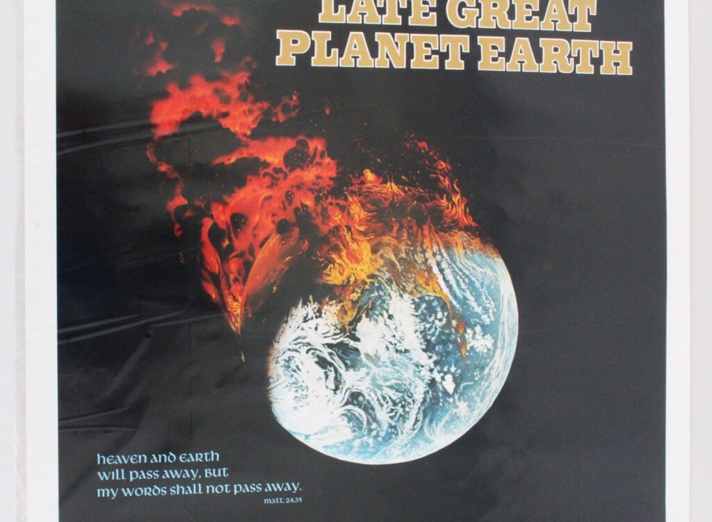 1976 The Late Great Earth Movie Poster Architectural D Size