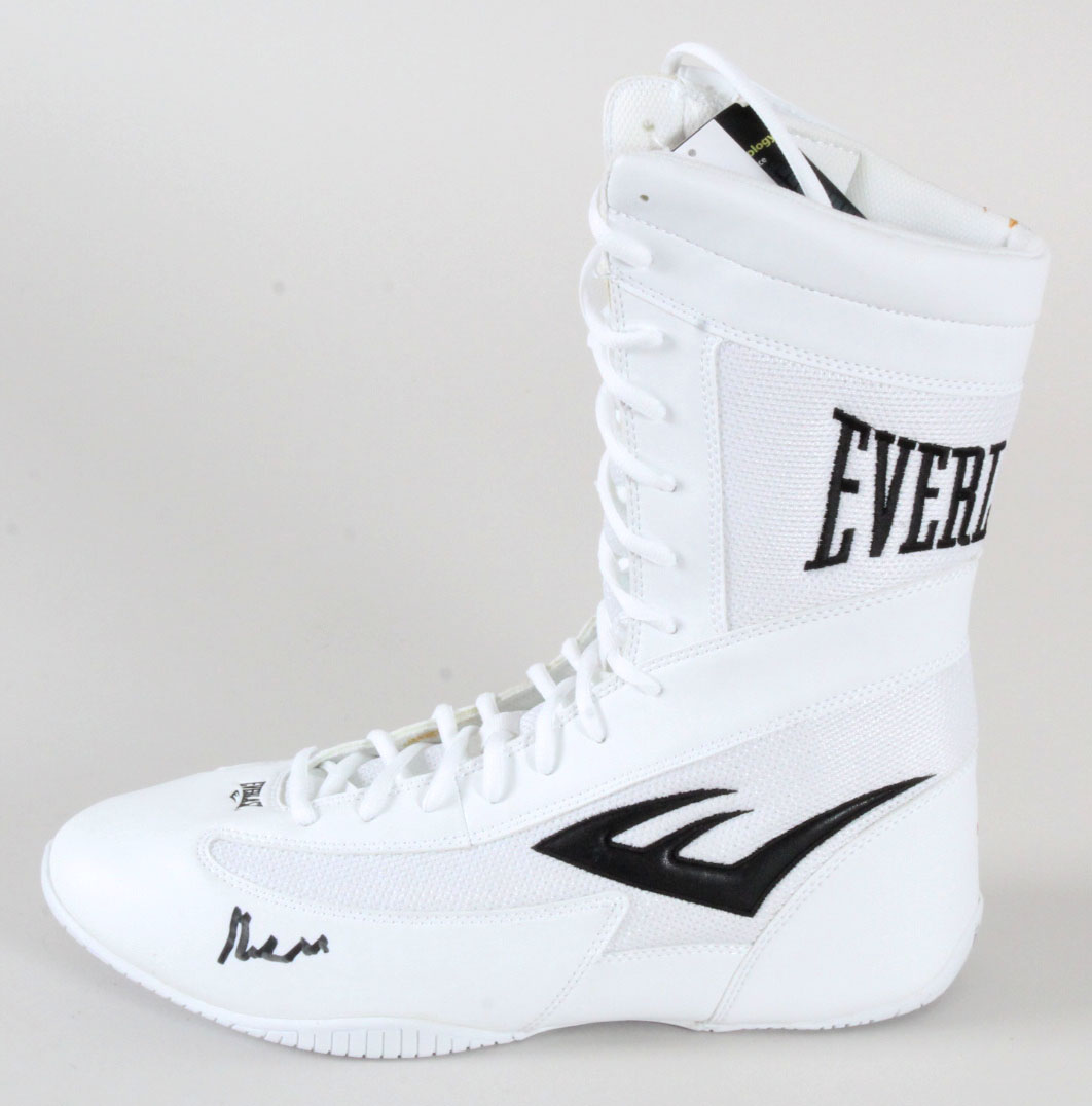 Muhammad Ali Signed Boxing Shoe COA PSA/DNA Memorabilia Expert