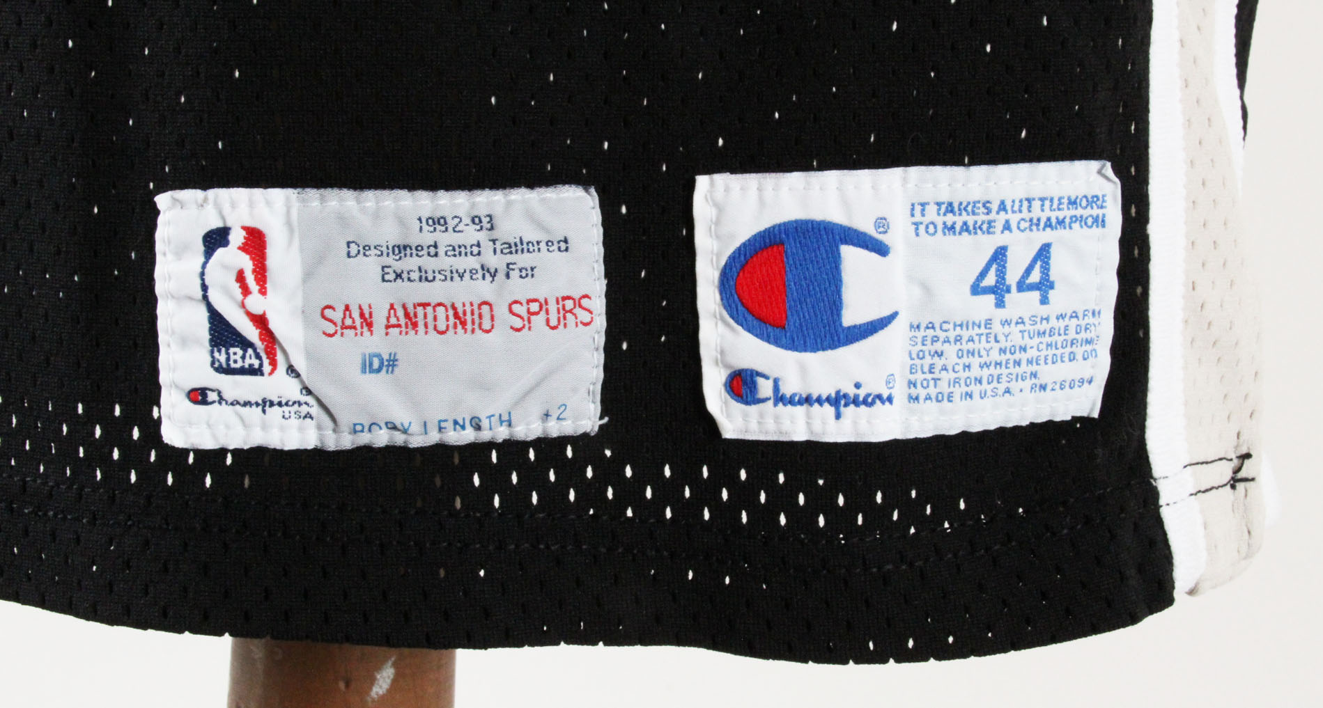 199293 Dale Ellis GameWorn Jersey Spurs COA 100 199293 Dale Ellis GameWorn Jersey Spurs COA 100