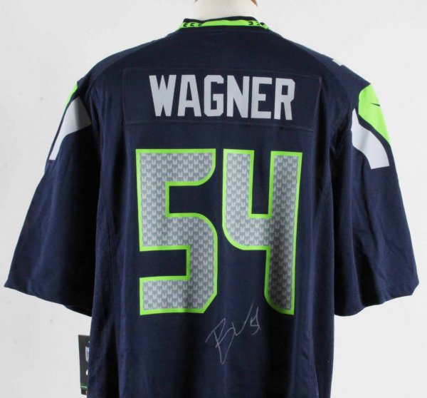 Bobby Wagner Signed Jersey Seahawks COA JSA