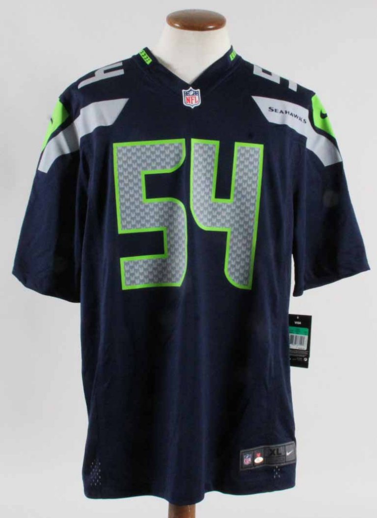 Bobby Wagner Signed Jersey Seahawks COA JSA