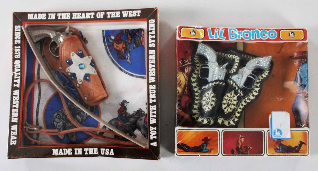 Lil Bronco & John R. Craighead Co. Toy Gun Set Both Complete in Box | Memorabilia Expert