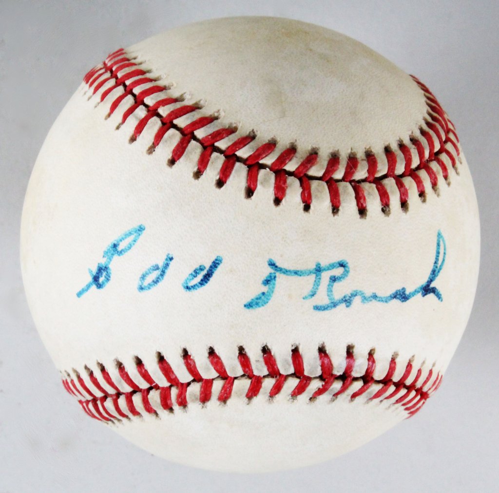 Edd Roush Signed Baseball Reds COA JSA (zq 123) Memorabilia Expert