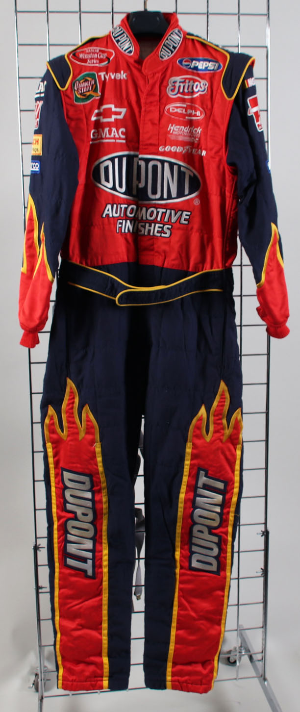 NASCAR RaceWorn Racing Suit Jeff Gordon Race Team COA Memorabilia