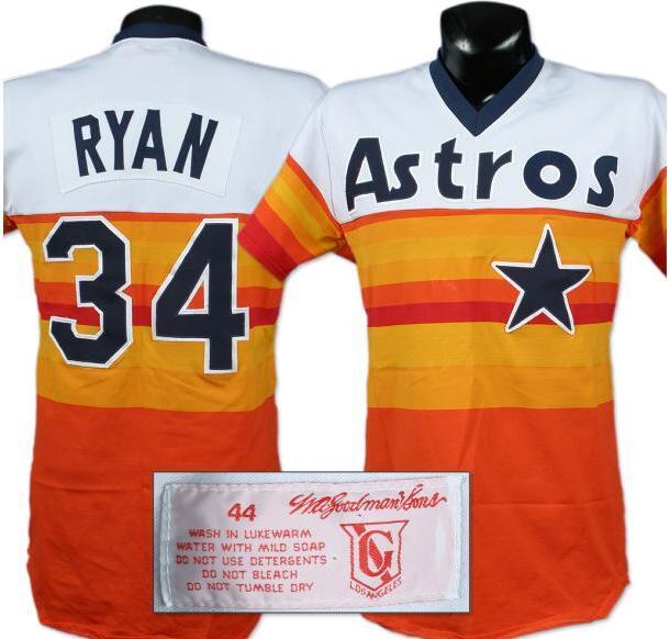 nolan ryan rainbow jersey