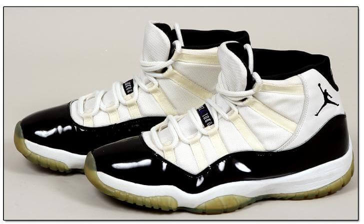 Game Worn Jordan Shoes 1995 1995-96 Michael Jordan Game-Worn Shoes