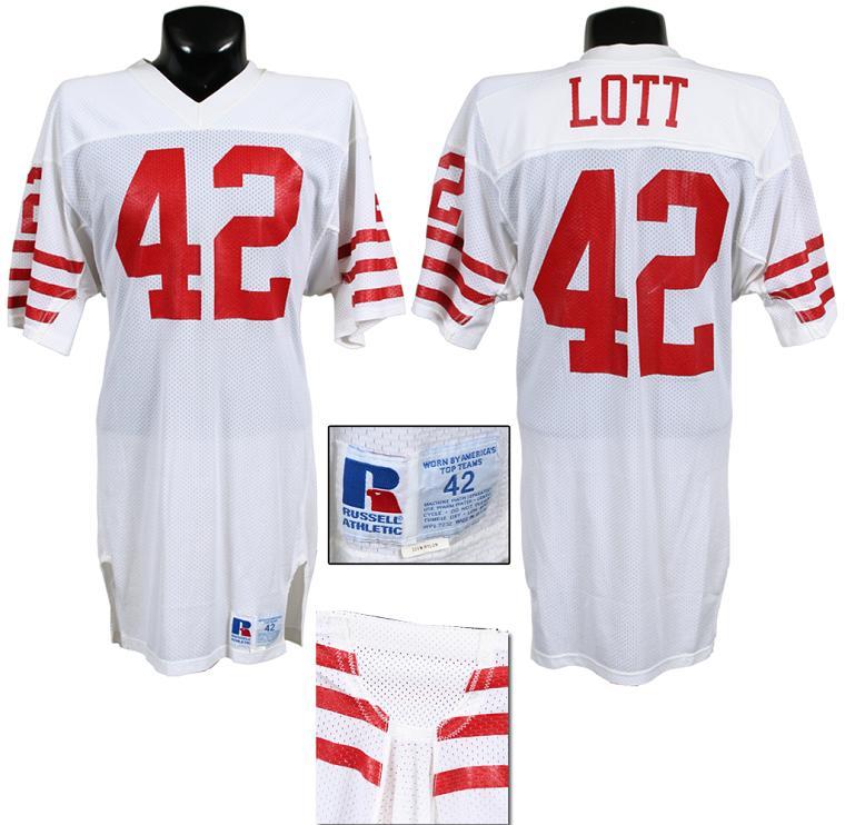 1986-88 Ronnie Lott Game-Worn 49ers Jersey