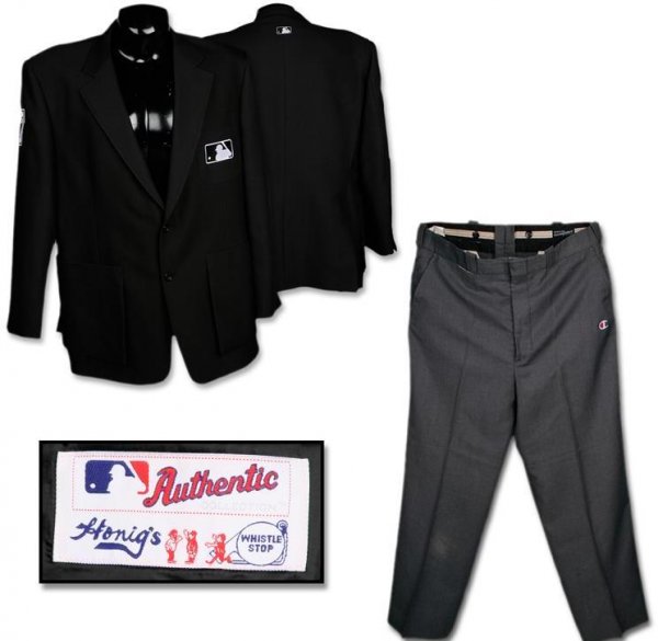MLB Umpires GameWorn Jacket (Pants Dave Phillips) Memorabilia Expert