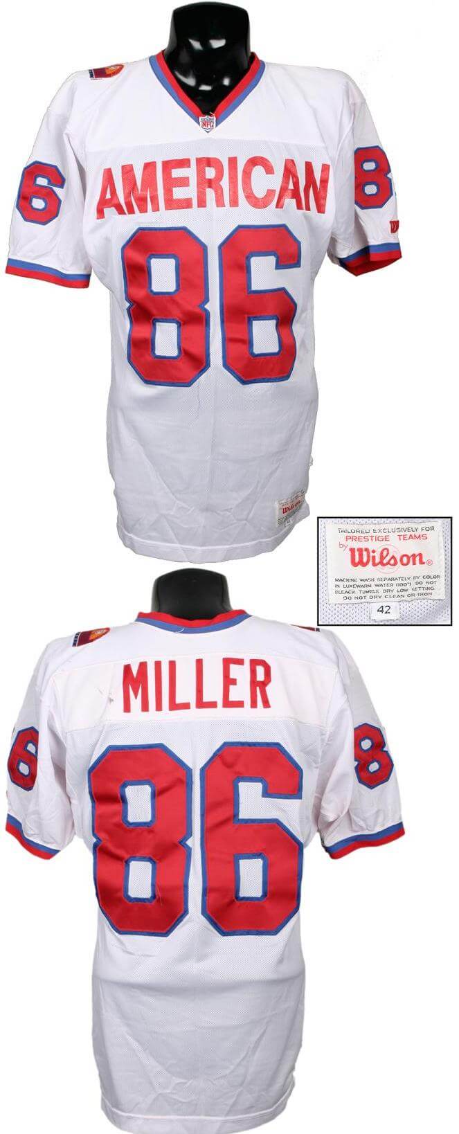 1993 Anthony Miller Game-Worn Pro Bowl Jersey