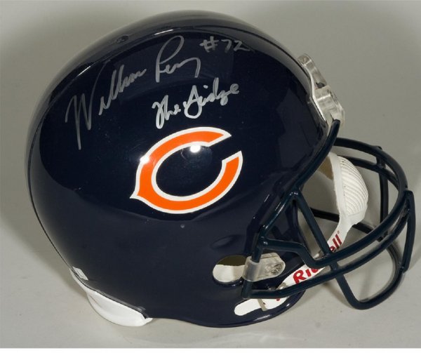 William Perry Signed Helmet “Mr. Fridge” Memorabilia Expert