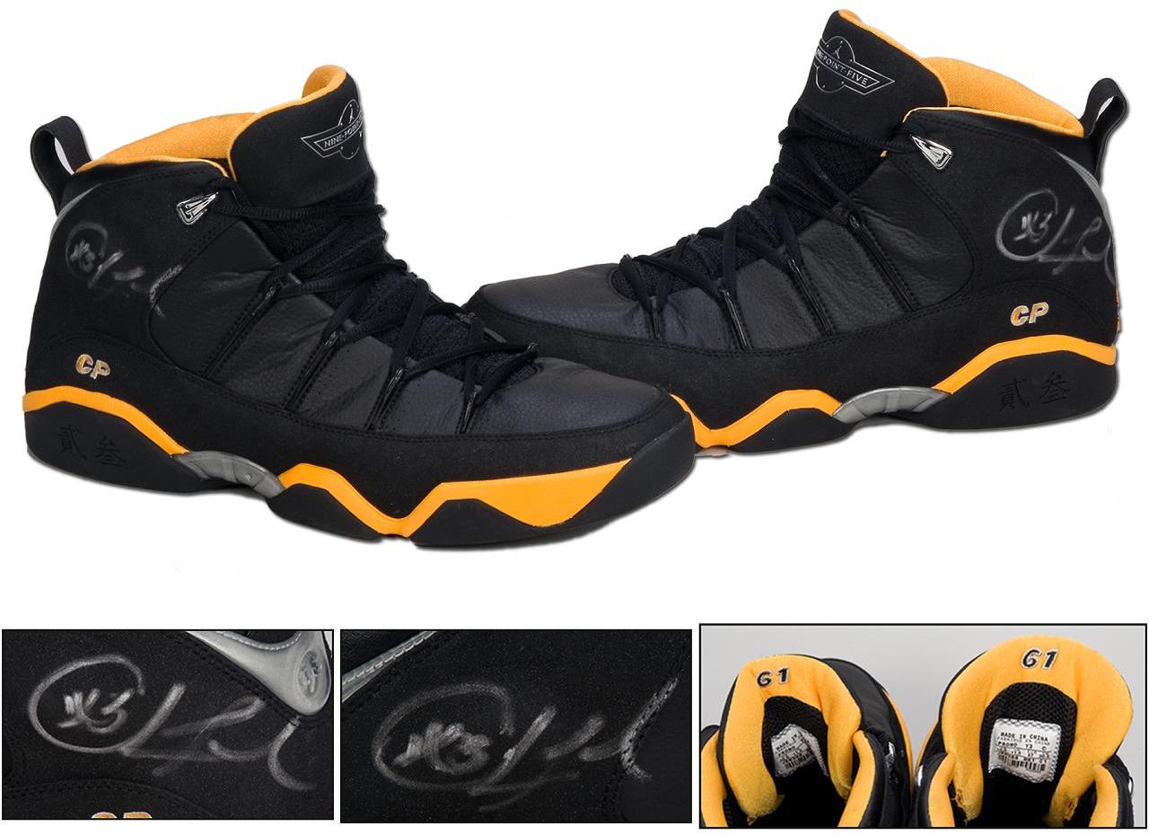 Nba Cp3 Bowling Shoes 2006-07 Chris Paul Game-Worn, Signed Shoes