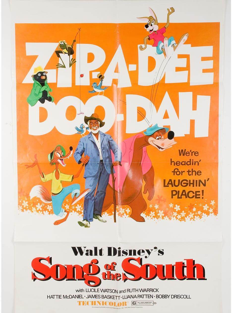 1973 Walt Disney S Song Of The South Le Original Movie Poster Memorabilia Expert 1973 Walt Disney S Song Of The South Le Original Movie Poster Memorabilia Expert
