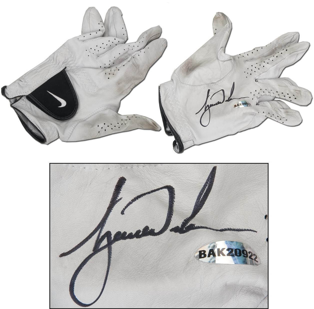 nike golf glove tiger woods
