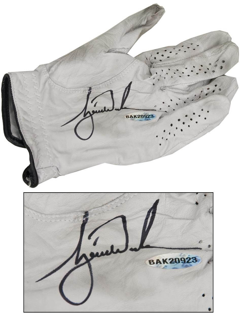 nike golf glove tiger woods