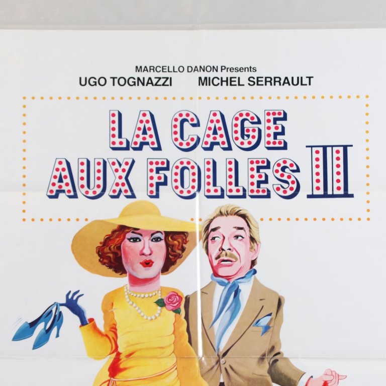 1980 La Cage Aux Folles II One Sheet Movie Poster Memorabilia Expert