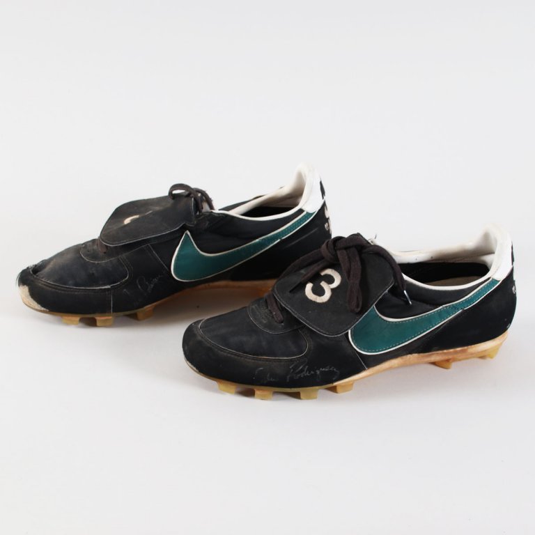 2000 Alex Rodriguez GameWorn Shoes Signed Mariners COA