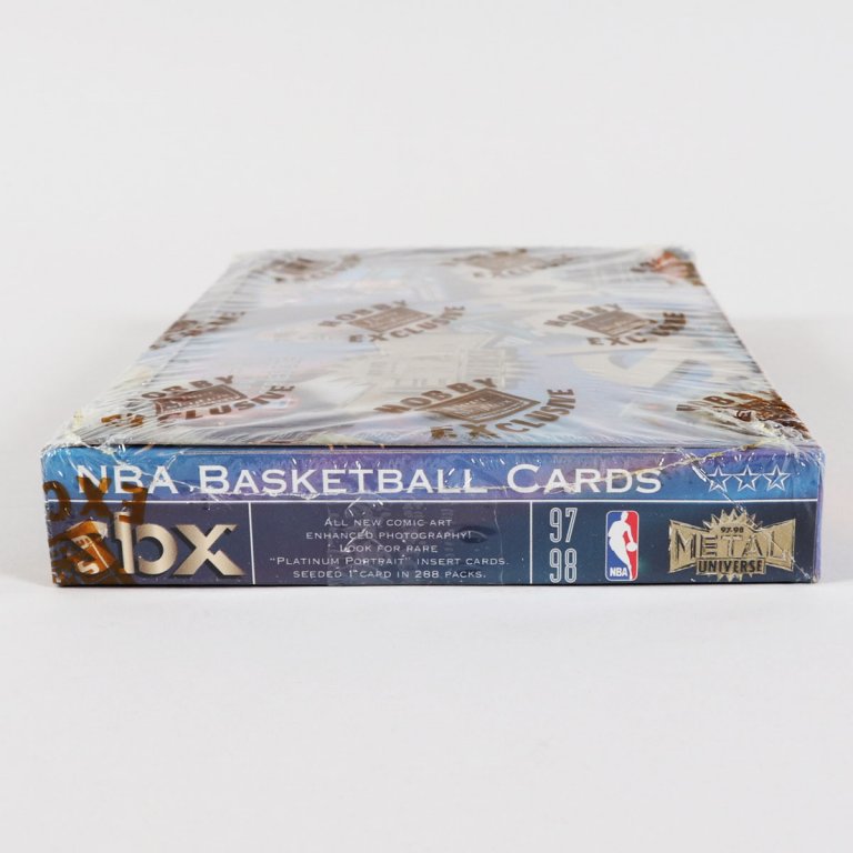 199798 SkyBox Fleer Metal Universe Basketball Cards Series 1 Hobby Box