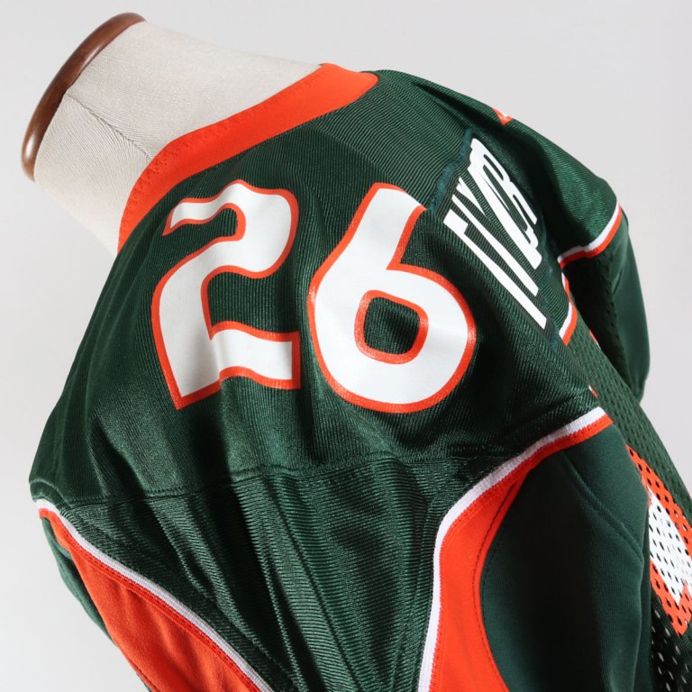 2001 Sean Taylor Game-Worn Jersey Signed Miami Hurricanes - COA JSA