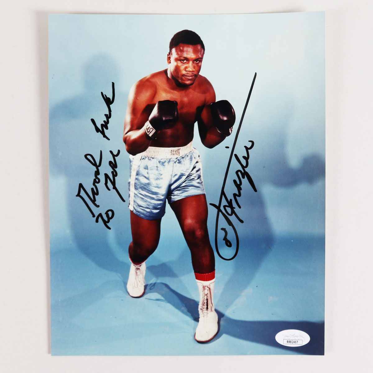 joe frazier memorabilia
